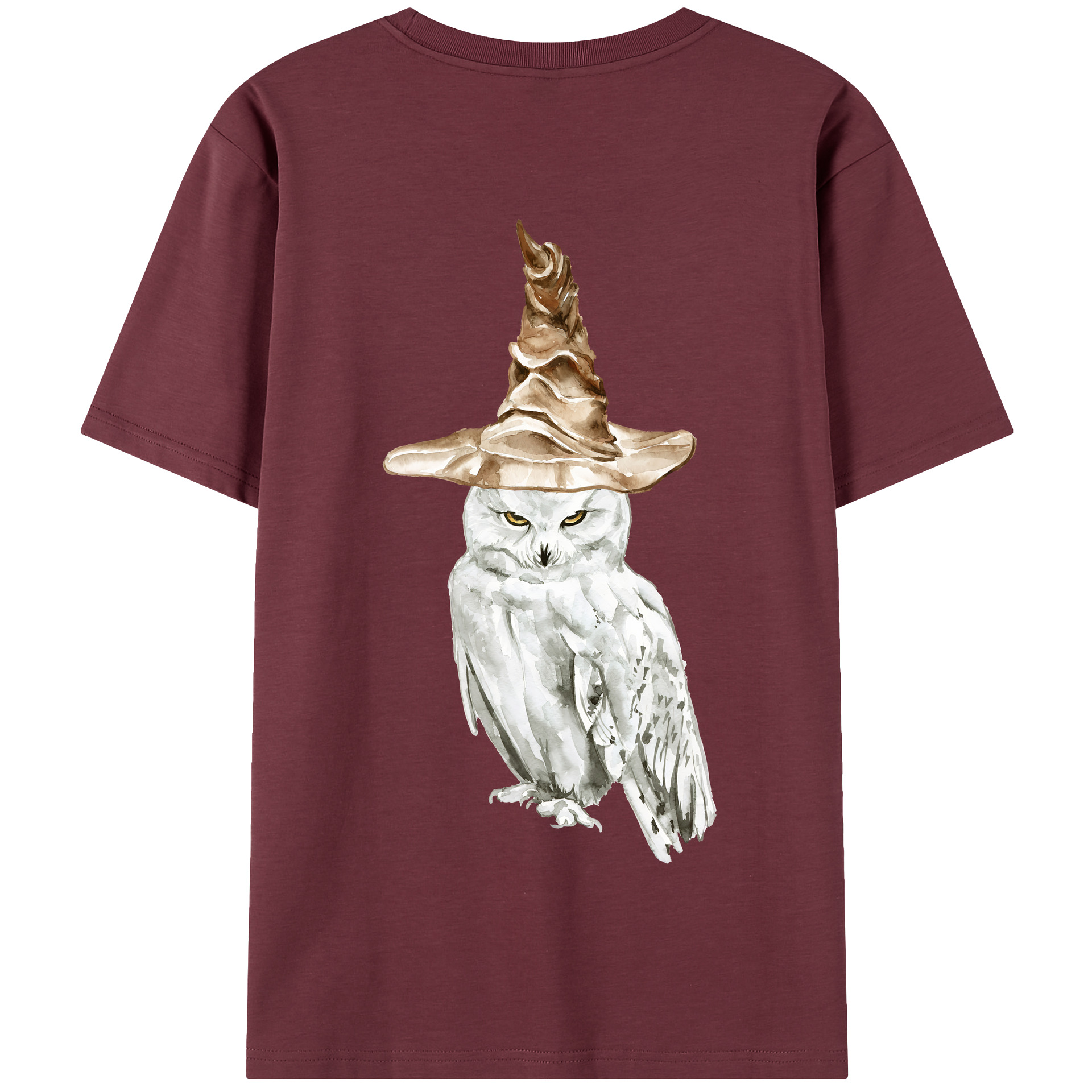 （画像用） Harry Potter ハリー・ポッターシリーズ 綿100％半袖Tシャツ（背面プリント）